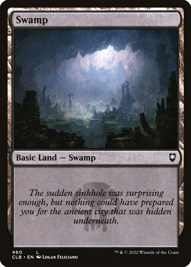 Pântano / Swamp - Magic: The Gathering - MoxLand