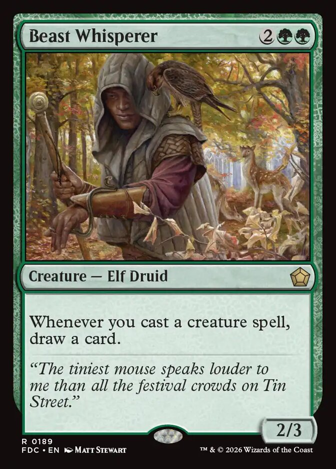 Encantador de Feras / Beast Whisperer - Magic: The Gathering - MoxLand