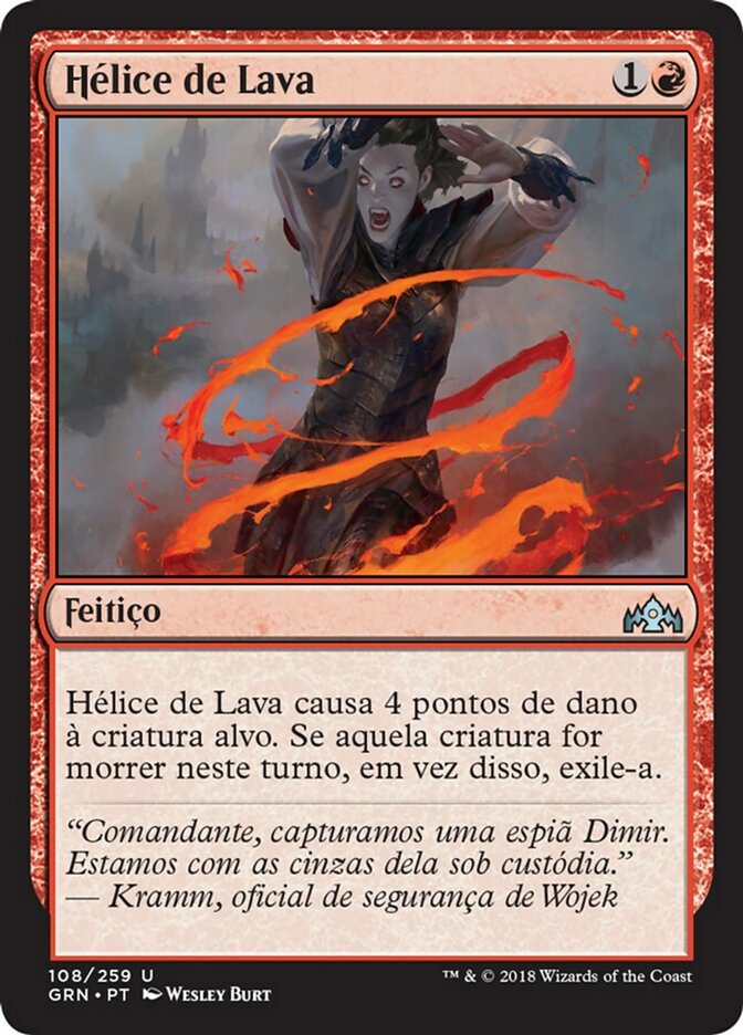 Hélice de Lava / Lava Coil - Magic: The Gathering - MoxLand