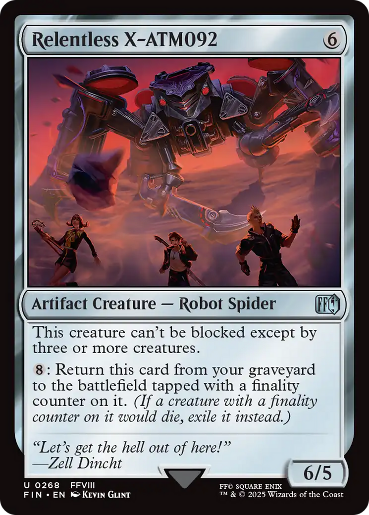 X-ATM092 Implacável / Relentless X-ATM092 - Magic: The Gathering - MoxLand