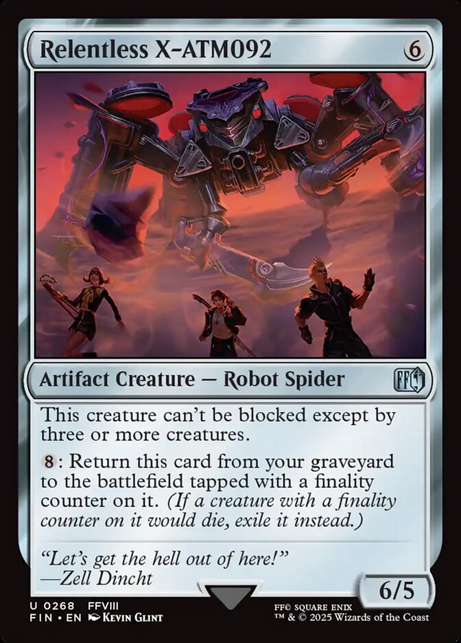 X-ATM092 Implacável / Relentless X-ATM092 - Magic: The Gathering - MoxLand