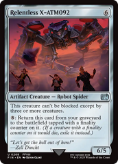 X-ATM092 Implacável / Relentless X-ATM092 - Magic: The Gathering - MoxLand