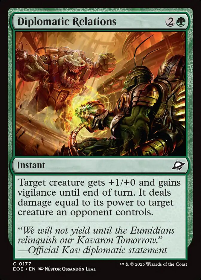 Relações Diplomáticas / Diplomatic Relations - Magic: The Gathering - MoxLand