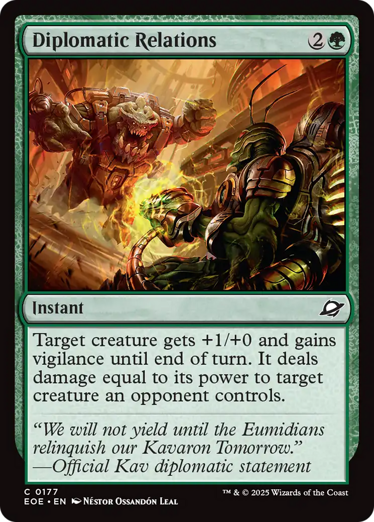 Relações Diplomáticas / Diplomatic Relations - Magic: The Gathering - MoxLand
