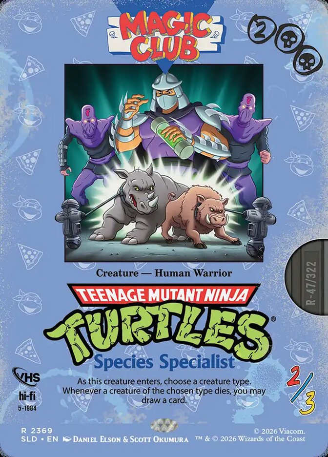 Especialista em Espécies / Species Specialist - Magic: The Gathering - MoxLand