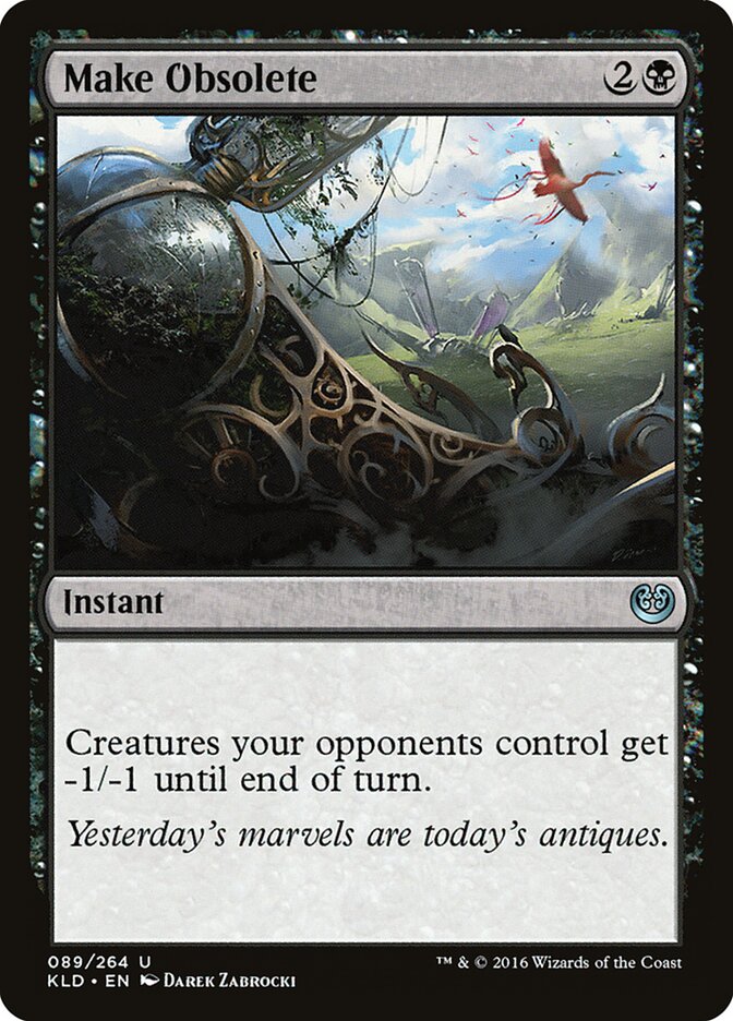 Tornar Obsoleto / Make Obsolete - Magic: The Gathering - MoxLand