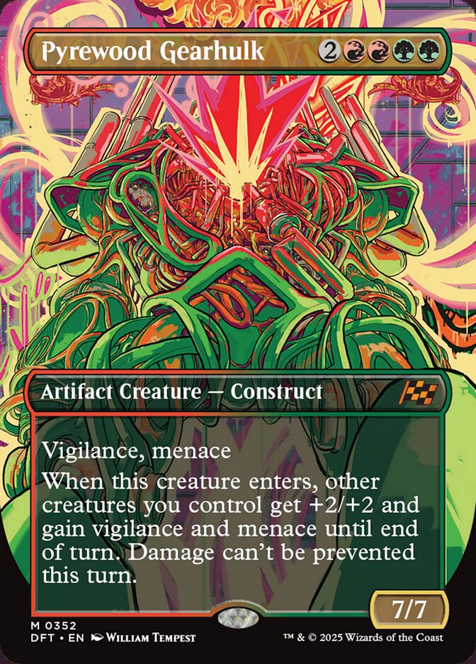 Mecanotitã da Lenhardente / Pyrewood Gearhulk - Magic: The Gathering - MoxLand