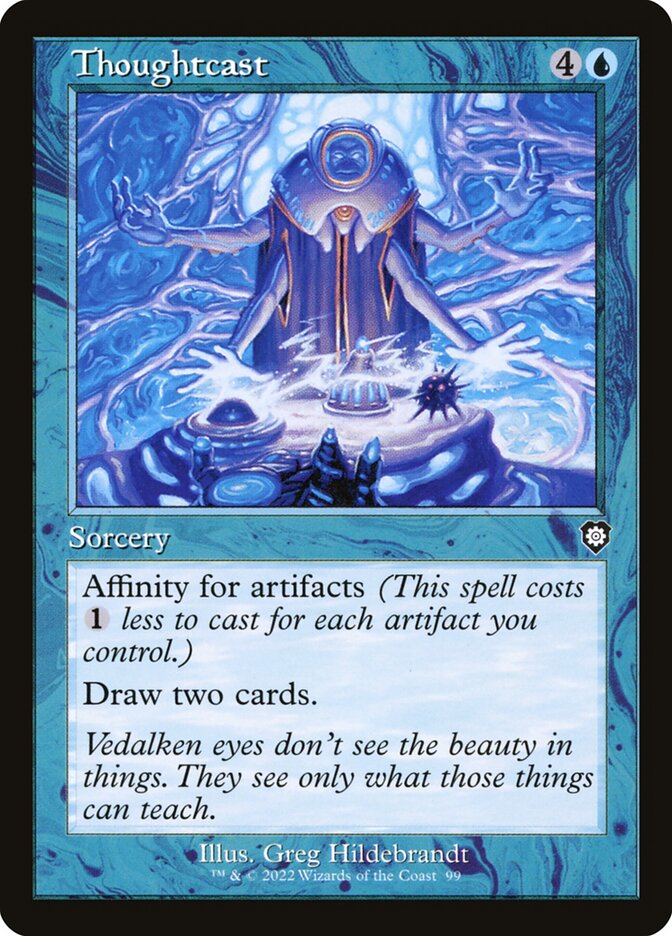 Conjurado por Pensamento / Thoughtcast - Magic: The Gathering - MoxLand