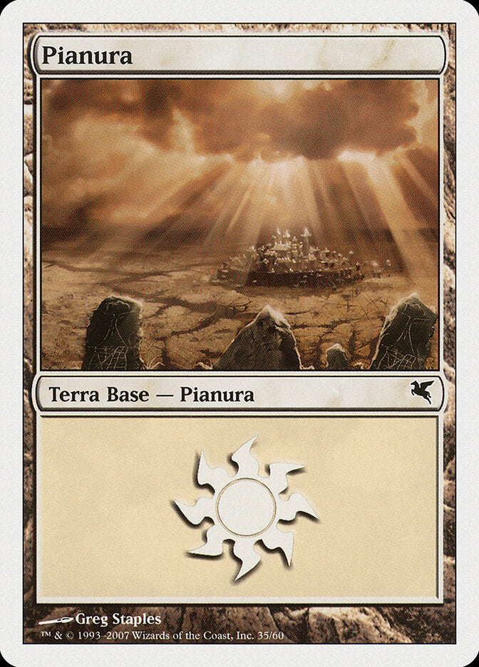 Planície / Plains - Magic: The Gathering - MoxLand