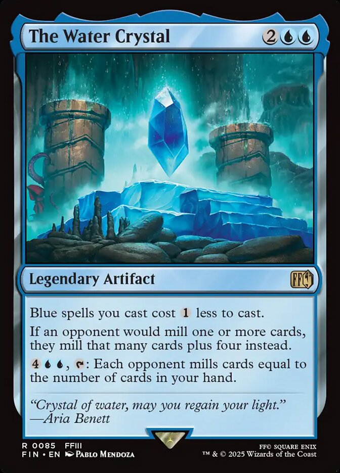O Cristal da Água / The Water Crystal - Magic: The Gathering - MoxLand