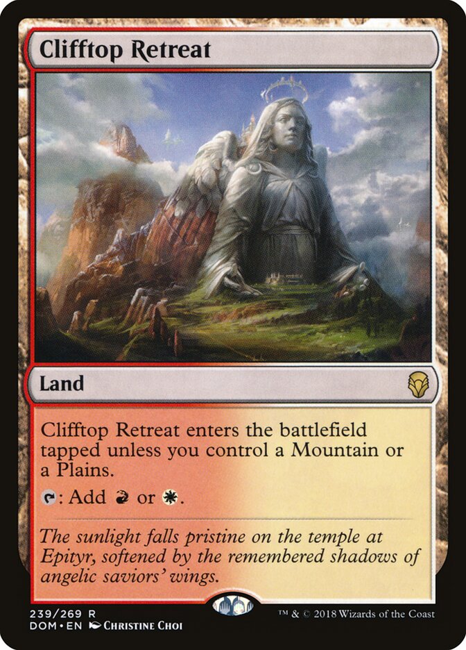 Retiro da Falésia / Clifftop Retreat - Magic: The Gathering - MoxLand