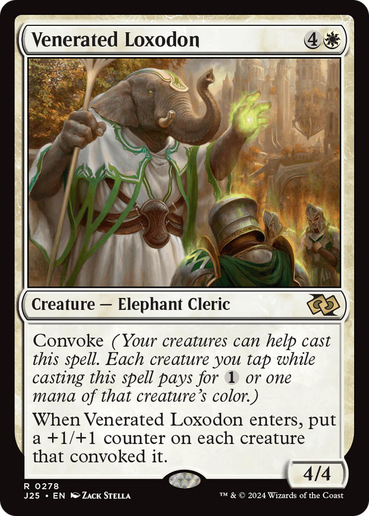Loxodonte Venerado / Venerated Loxodon - Magic: The Gathering - MoxLand