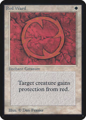 Defesa Vermelha / Red Ward - Magic: The Gathering - MoxLand