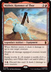 Mjölnir, Hammer of Thor - Magic: The Gathering - MoxLand