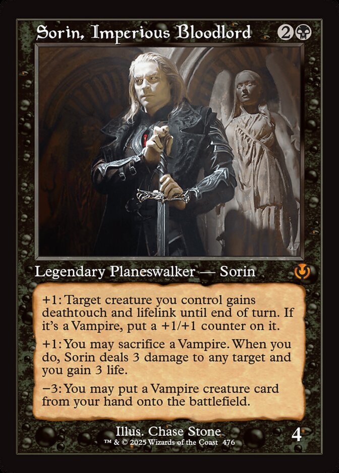 Sorin, Senhor Vampiro Imperioso / Sorin, Imperious Bloodlord - Magic: The Gathering - MoxLand