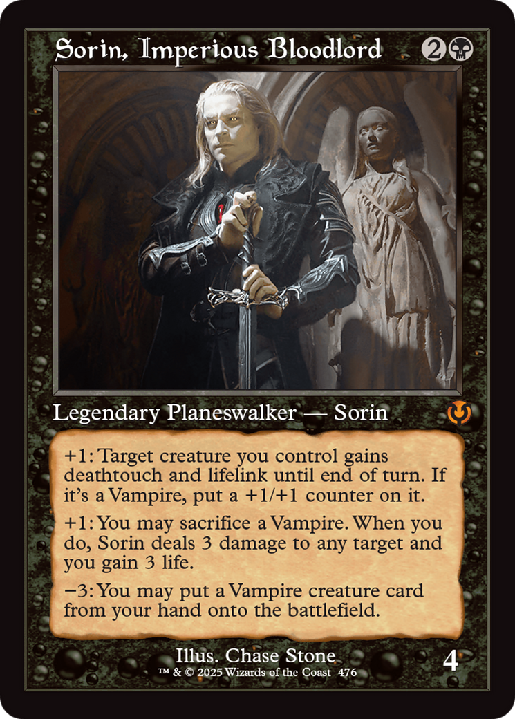 Sorin, Senhor Vampiro Imperioso / Sorin, Imperious Bloodlord - Magic: The Gathering - MoxLand