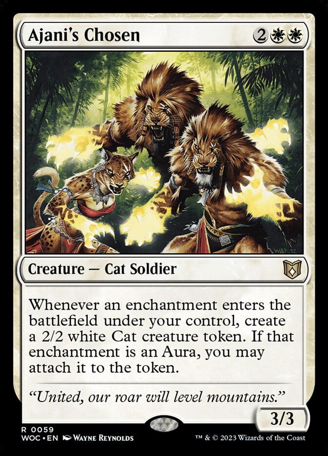 Escolhidos de Ajani / Ajani's Chosen - Magic: The Gathering - MoxLand