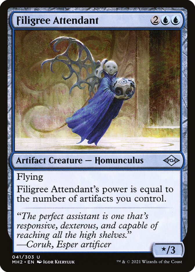 Assistente Filigranado / Filigree Attendant - Magic: The Gathering - MoxLand