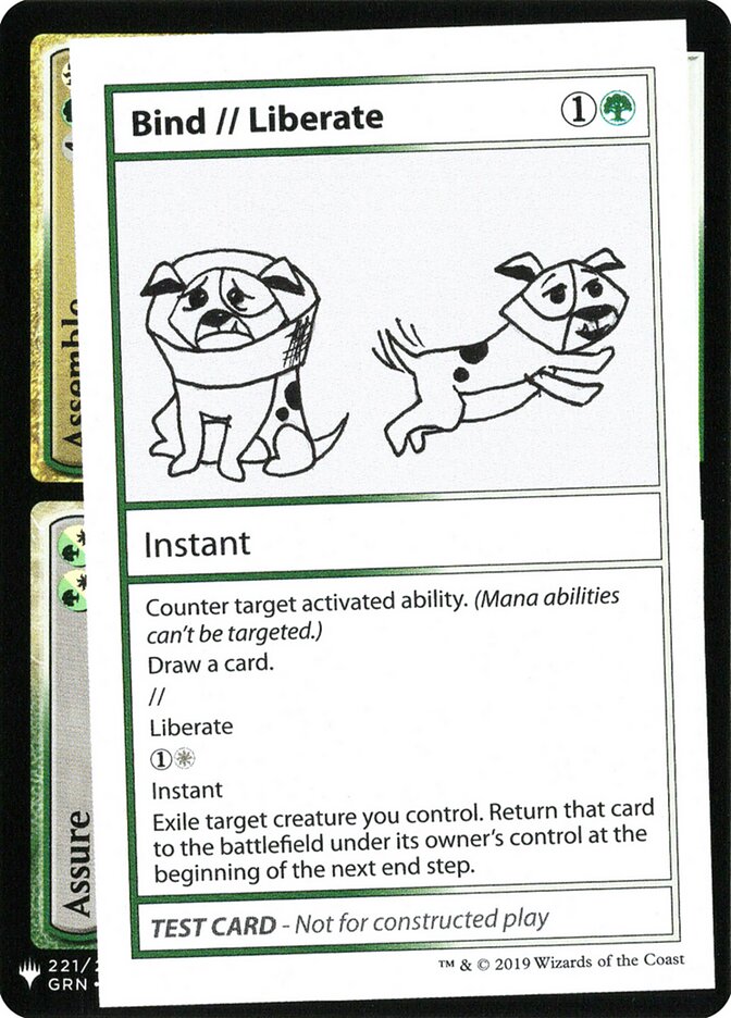 Bind / Liberate - Magic: The Gathering - MoxLand