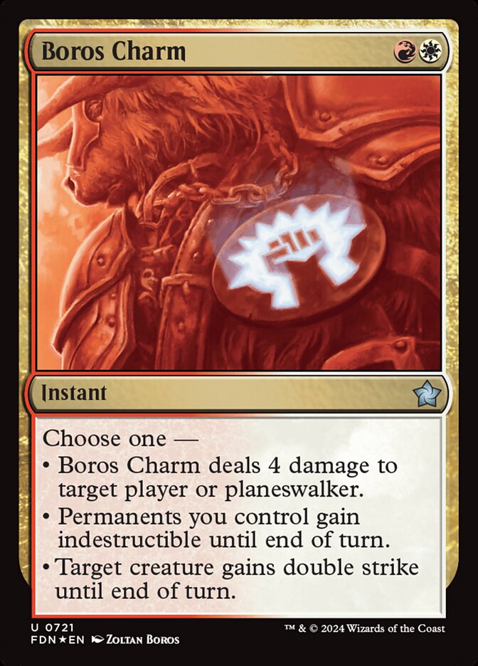 Amuleto Boros / Boros Charm - Magic: The Gathering - MoxLand