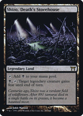 Shizo, o Armazém da Morte / Shizo, Death's Storehouse - Magic: The Gathering - MoxLand