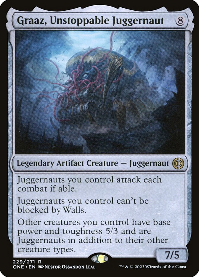 Graaz, Juggernaut Irrefreável / Graaz, Unstoppable Juggernaut - Magic: The Gathering - MoxLand