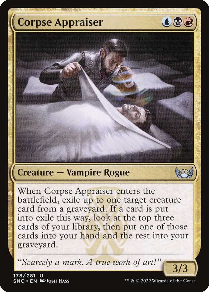 Avaliador de Cadáveres / Corpse Appraiser - Magic: The Gathering - MoxLand