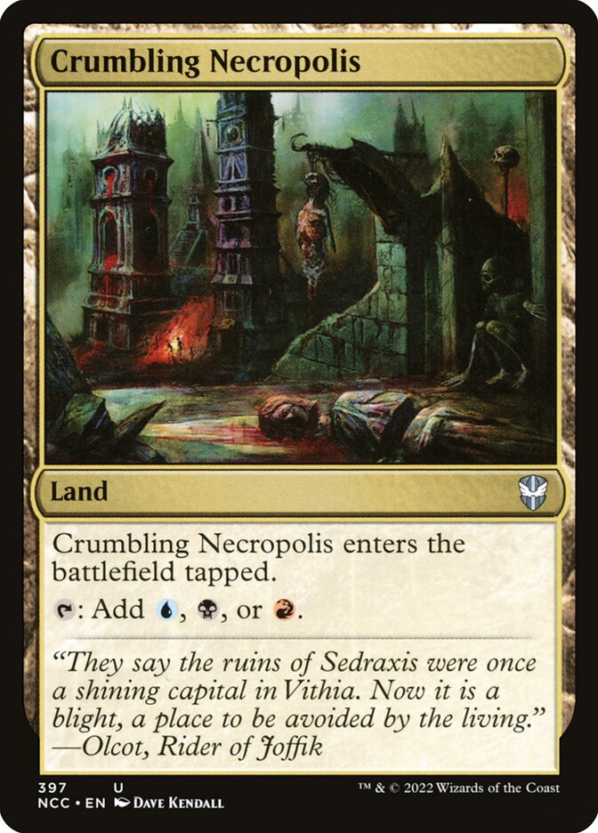 Necrópole Despedaçada / Crumbling Necropolis - Magic: The Gathering - MoxLand