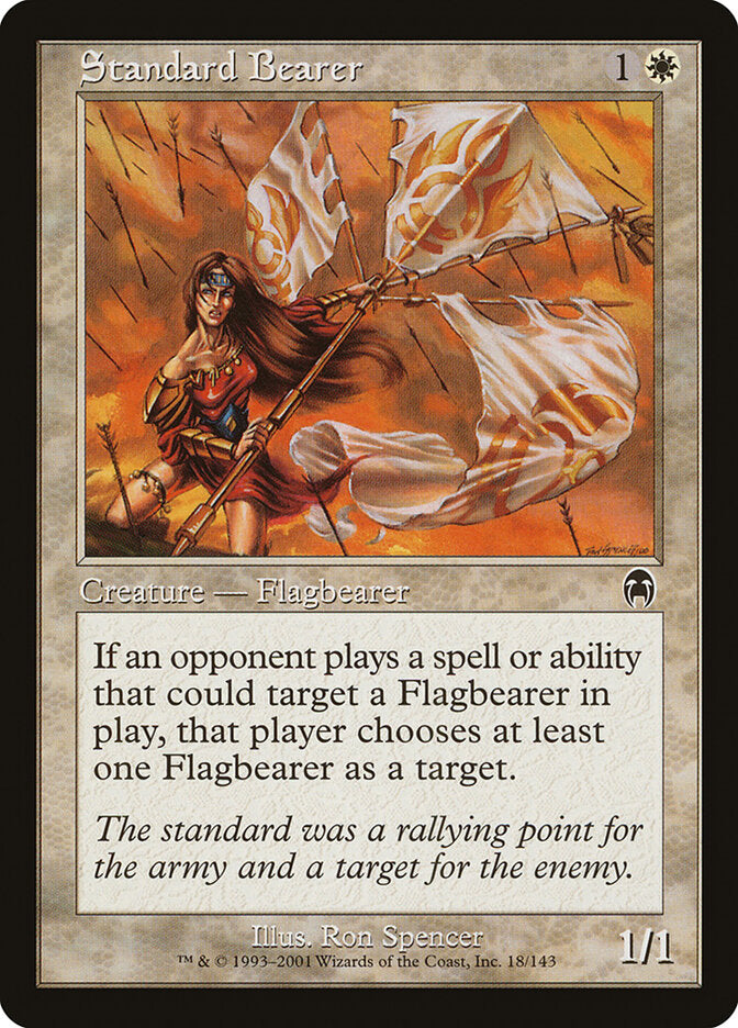 Portador do Estandarte / Standard Bearer - Magic: The Gathering - MoxLand