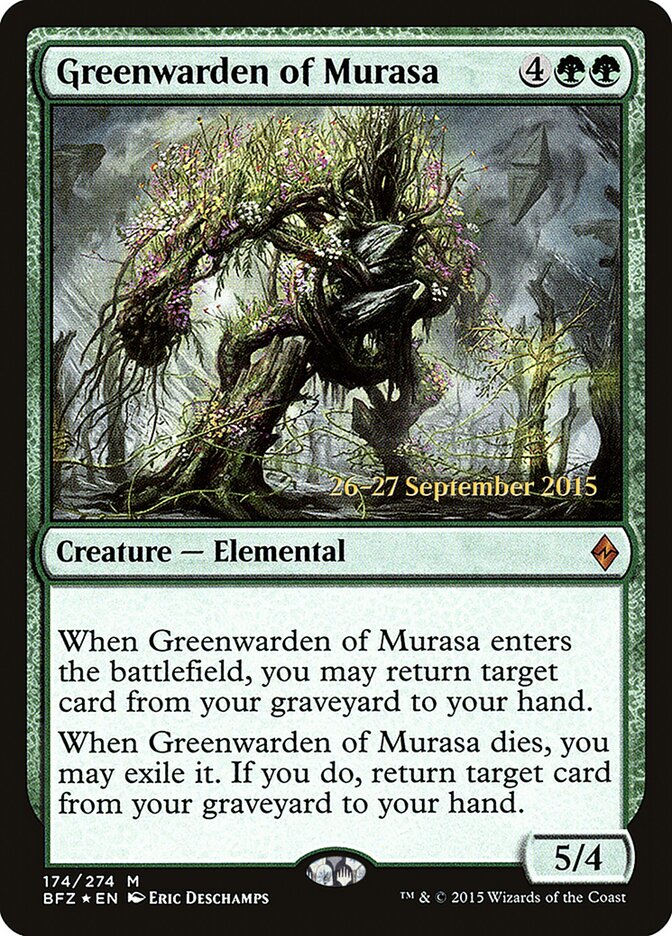 Guardião da Flora de Murasa / Greenwarden of Murasa - Magic: The Gathering - MoxLand