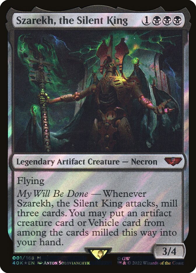 Szarekh, the Silent King - Magic: The Gathering - MoxLand