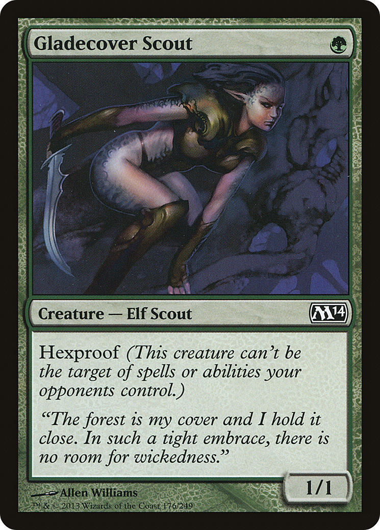 Batedor Cobre-clareira / Gladecover Scout - Magic: The Gathering - MoxLand