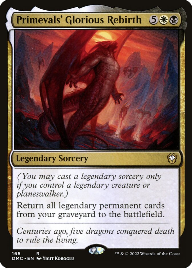 Renascer Glorioso dos Primevos / Primevals' Glorious Rebirth - Magic: The Gathering - MoxLand