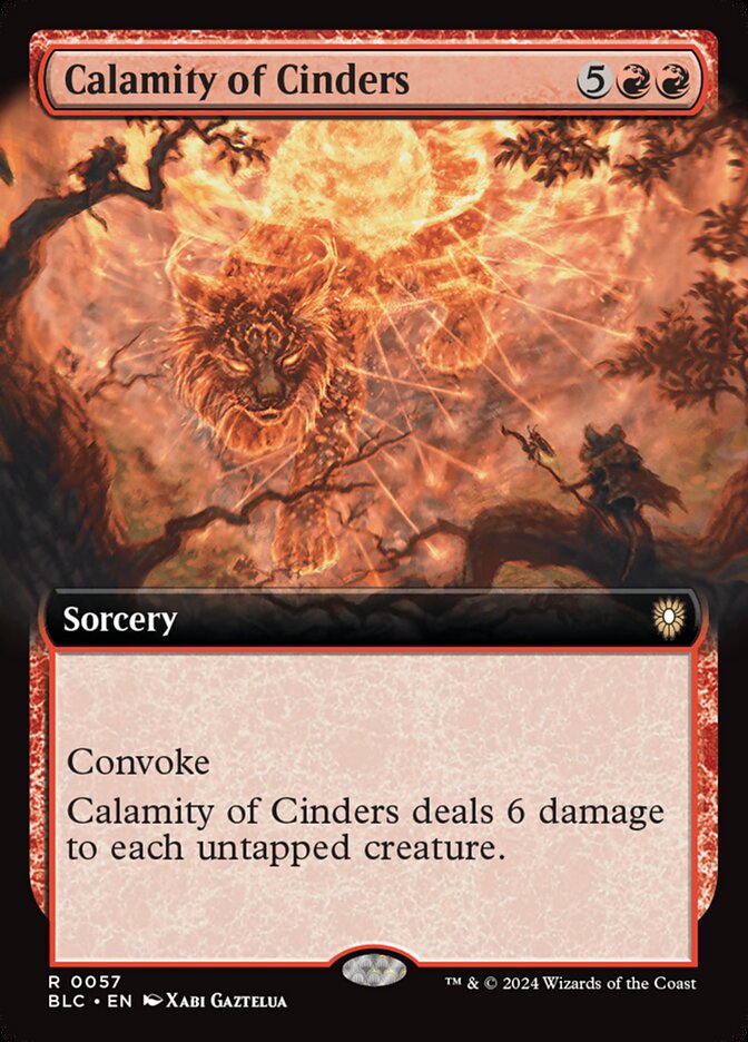Calamity of Cinders - Magic: The Gathering - MoxLand