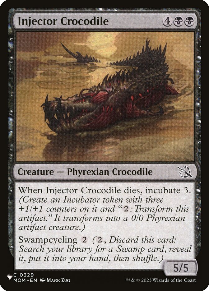 Crocodilo Injetor / Injector Crocodile - Magic: The Gathering - MoxLand