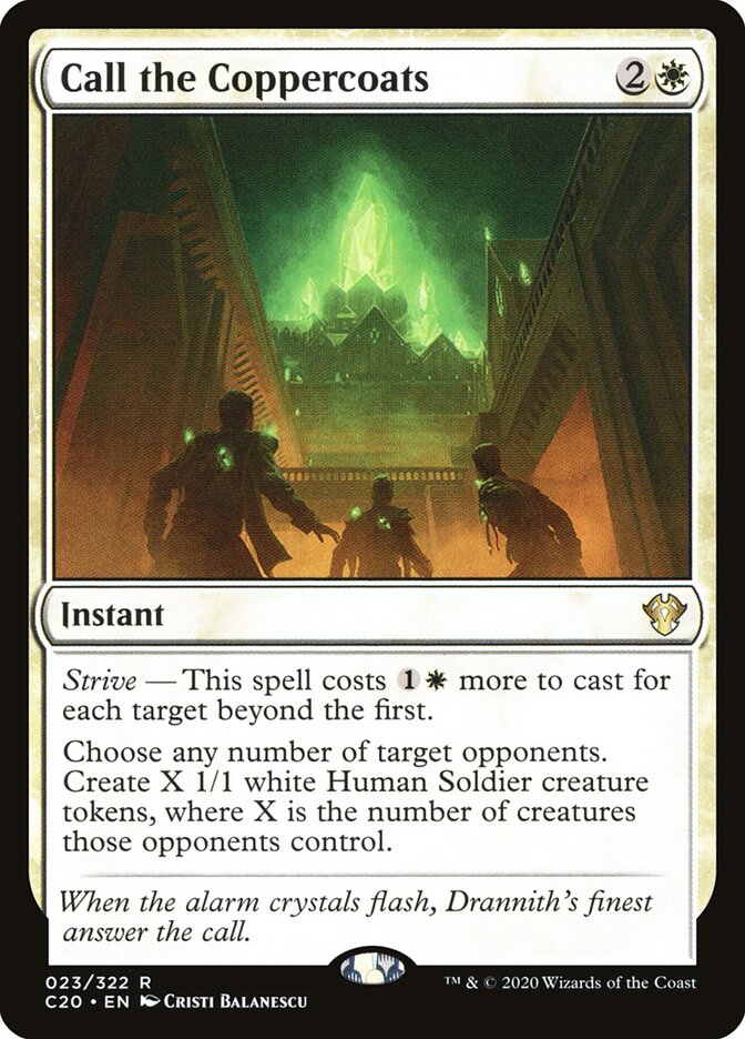 Convocar os Gibões de Cobre / Call the Coppercoats - Magic: The Gathering - MoxLand