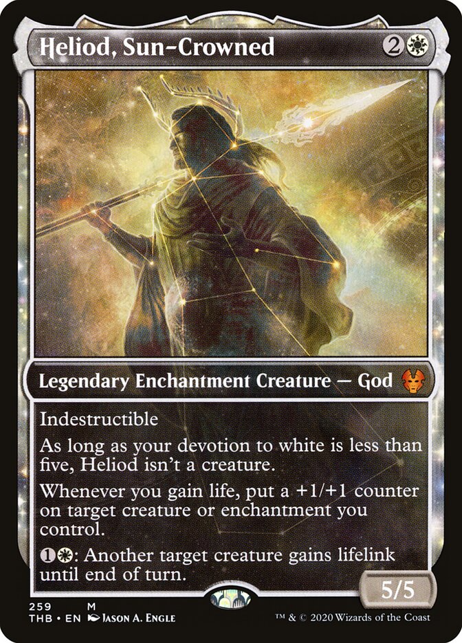 Heliode, Coroa de Sol / Heliod, Sun-Crowned - Magic: The Gathering - MoxLand