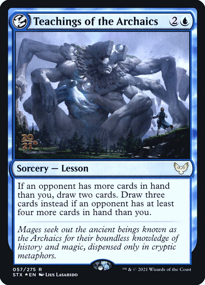 Ensinamentos dos Arcaicos / Teachings of the Archaics - Magic: The Gathering - MoxLand