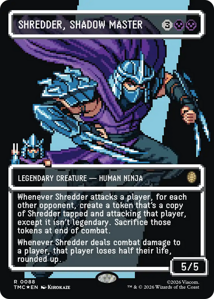 Shredder, Shadow Master - Magic: The Gathering - MoxLand