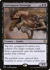 Soberano da Prole Tumular / Gravespawn Sovereign - Magic: The Gathering - MoxLand