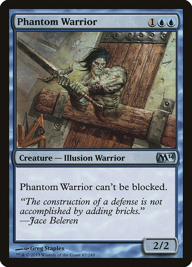 Guerreiro Fantasma / Phantom Warrior - Magic: The Gathering - MoxLand