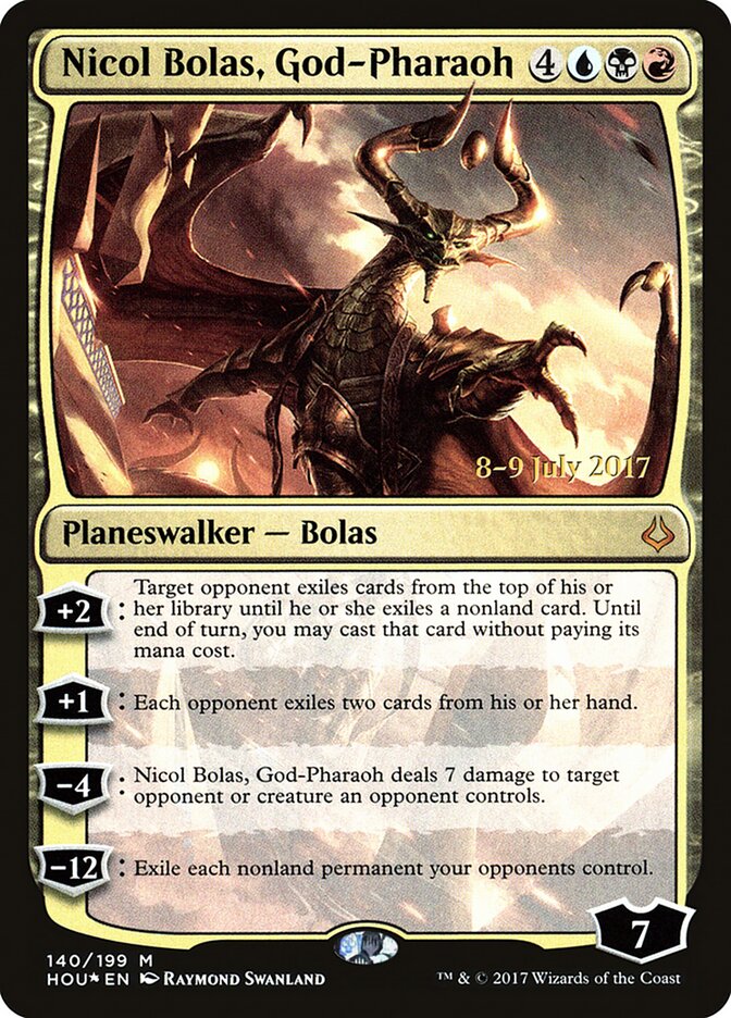 Nicol Bolas, Faraó-Deus / Nicol Bolas, God-Pharaoh - Magic: The Gathering - MoxLand