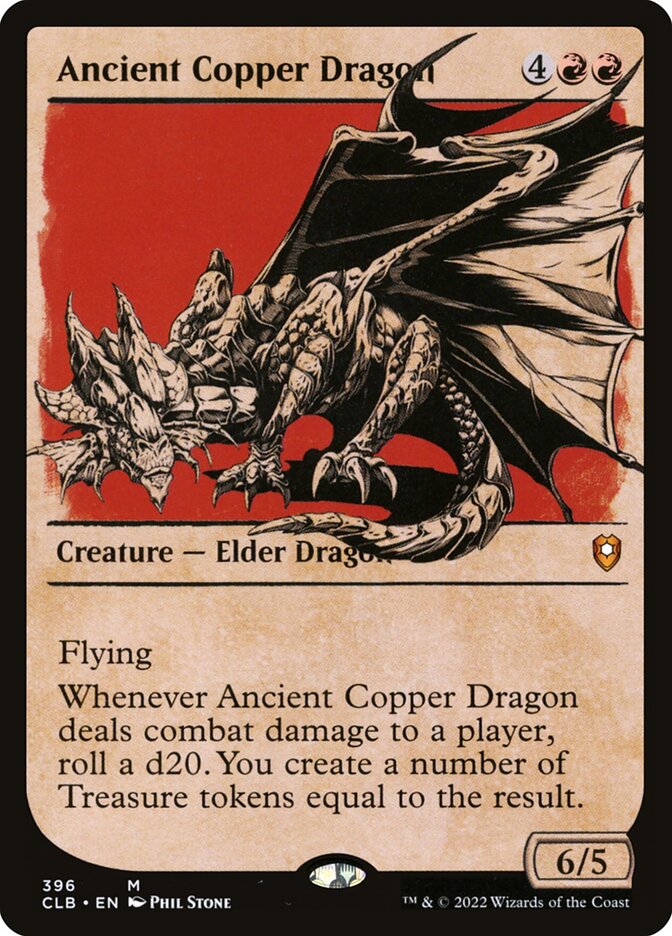 Dragão de Cobre Ancião / Ancient Copper Dragon - Magic: The Gathering - MoxLand