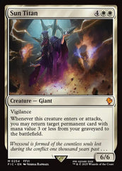 Titã de Sol / Sun Titan - Magic: The Gathering - MoxLand