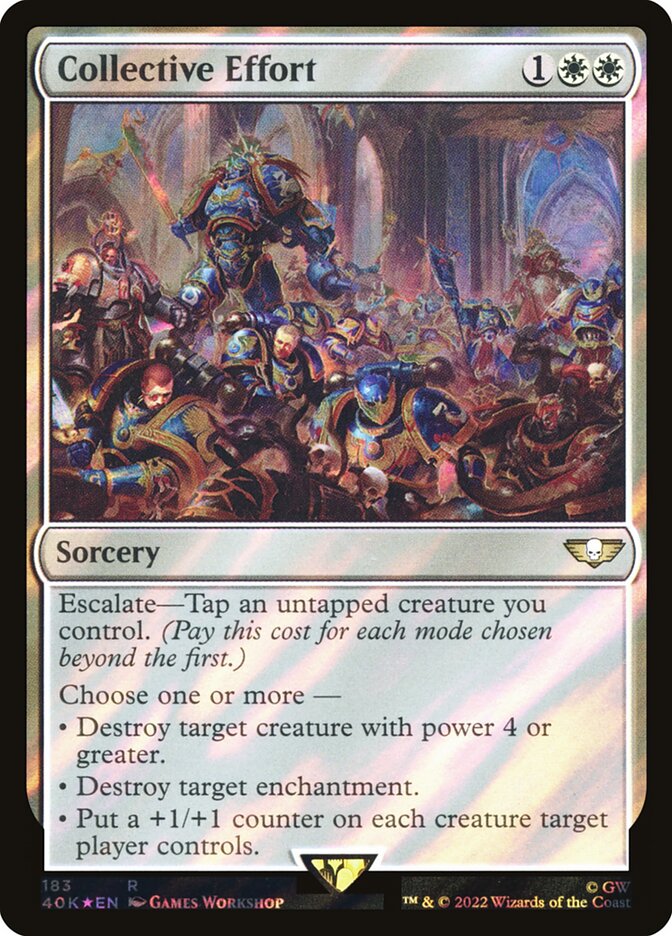 Esforço Coletivo / Collective Effort - Magic: The Gathering - MoxLand