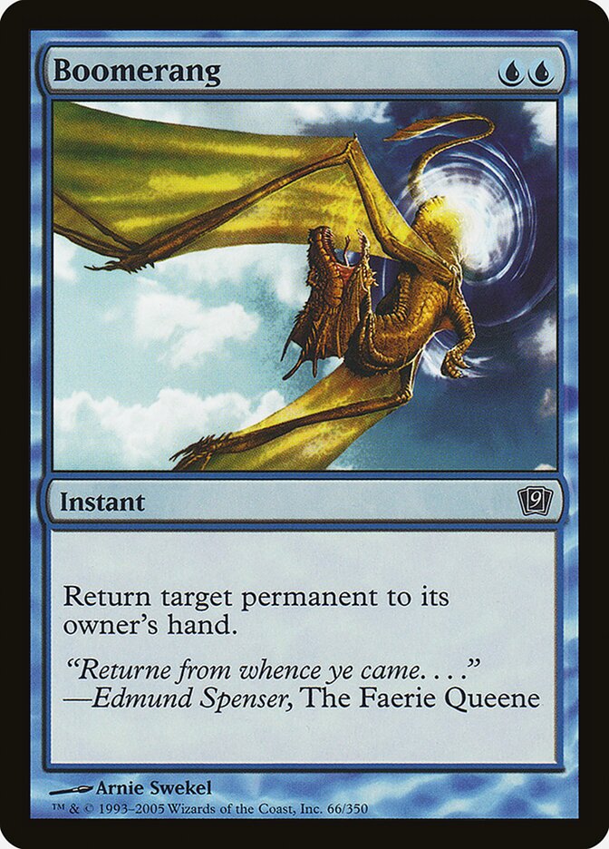 Bumerangue / Boomerang - Magic: The Gathering - MoxLand