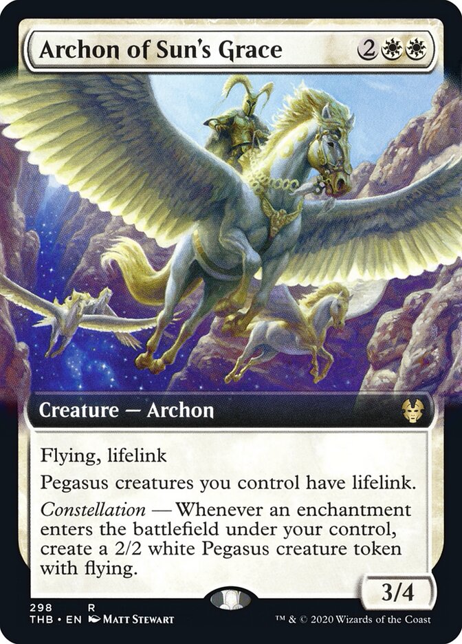 Arconte da Graça do Sol / Archon of Sun's Grace - Magic: The Gathering - MoxLand