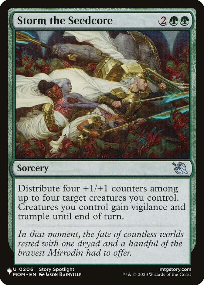 Invadir o Germinúcleo / Storm the Seedcore - Magic: The Gathering - MoxLand