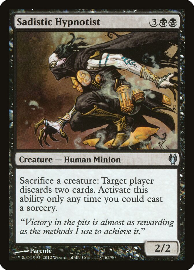 Hipnotizador Sádico / Sadistic Hypnotist - Magic: The Gathering - MoxLand