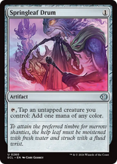 Tambor das Folhas Vernais / Springleaf Drum - Magic: The Gathering - MoxLand